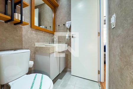 Studio para alugar com 27m², 1 quarto e sem vagaBanheiro