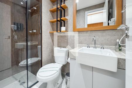 Studio para alugar com 27m², 1 quarto e sem vagaBanheiro