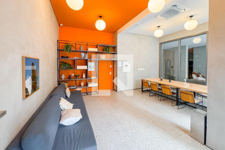 Studio para alugar com 27m², 1 quarto e sem vagaCoworking