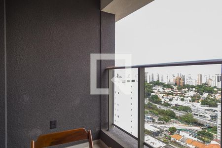 Studio para alugar com 25m², 1 quarto e sem vagaStudio - Varanda