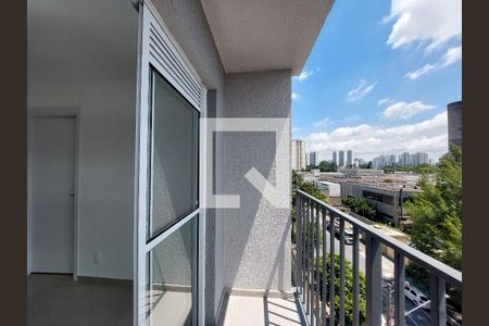 Varanda da Sala de apartamento para alugar com 2 quartos, 38m² em Jurubatuba, São Paulo