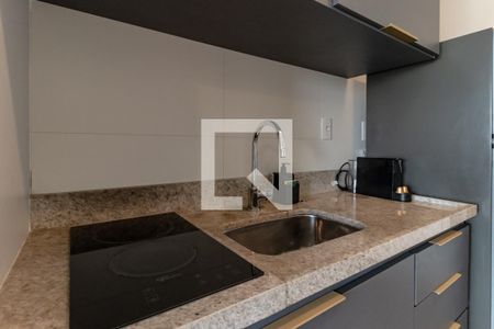 Studio à venda com 27m², 1 quarto e sem vagaCozinha