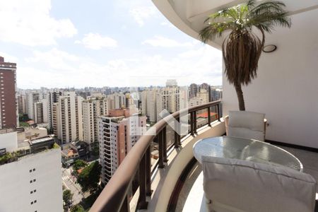 Varanda da Sala de apartamento para alugar com 2 quartos, 421m² em Planalto Paulista, São Paulo