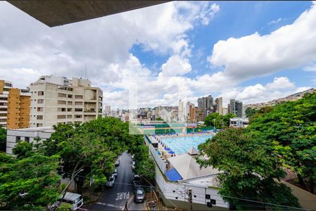 Vista da Sala de apartamento à venda com 4 quartos, 125m² em Serra, Belo Horizonte