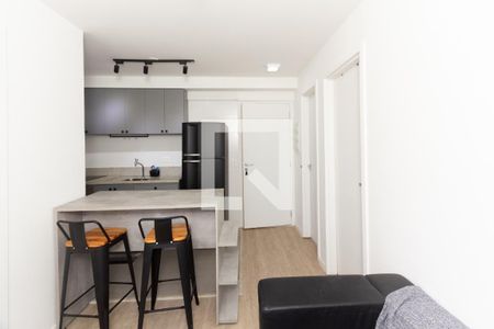 Sala/Cozinha de apartamento para alugar com 2 quartos, 33m² em Indianópolis, São Paulo