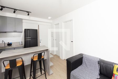 Sala/Cozinha de apartamento para alugar com 2 quartos, 33m² em Indianópolis, São Paulo