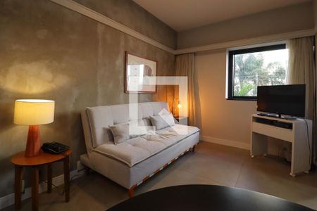 Sala de apartamento para alugar com 1 quarto, 30m² em Jardim Paulista, São Paulo