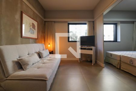 Sala de apartamento para alugar com 1 quarto, 30m² em Jardim Paulista, São Paulo