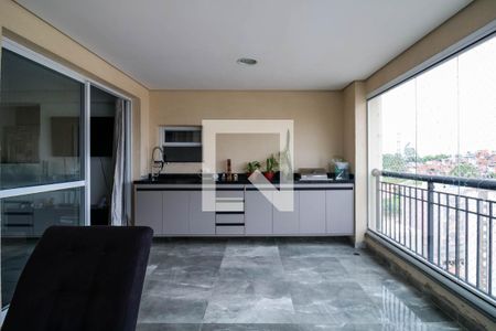 Varanda Sala de apartamento à venda com 3 quartos, 96m² em Vila Andrade, São Paulo