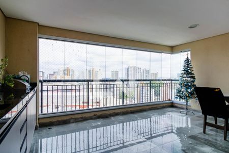 Varanda Sala de apartamento à venda com 3 quartos, 96m² em Vila Andrade, São Paulo