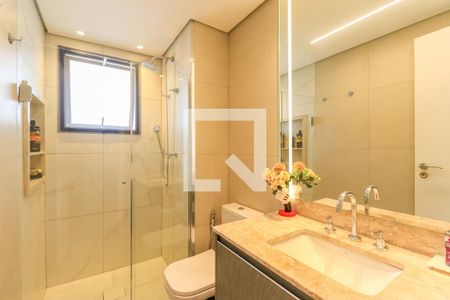 Apartamento à venda com 125m², 3 quartos e 2 vagasBanheiro da Suíte 3