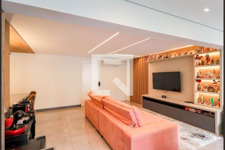 Sala de apartamento à venda com 3 quartos, 125m² em Jardim das Acacias, São Paulo