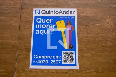 Apartamento à venda com 63m², 2 quartos e 1 vagaPlaquinha instalada na fachada