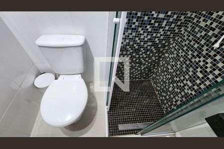 Studio para alugar com 25m², 1 quarto e sem vagaDetalhe do banheiro