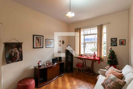 Sala de apartamento à venda com 3 quartos, 84m² em Serra, Belo Horizonte