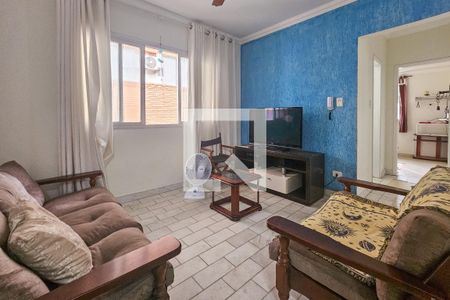 Sala de apartamento para alugar com 2 quartos, 58m² em Jardim Tejereba, Guarujá