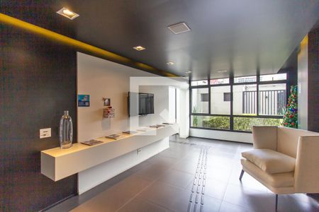 Studio à venda com 27m², 1 quarto e sem vaga Studio à venda com 27m², 1 quarto e sem vagaHall social