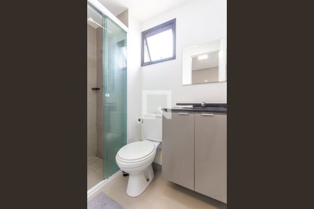 Studio à venda com 27m², 1 quarto e sem vaga Studio à venda com 27m², 1 quarto e sem vagaBanheiro