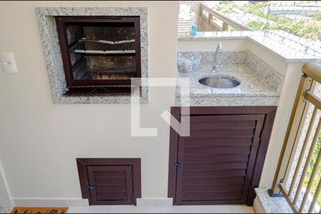 Sacada Gourmet de apartamento para alugar com 2 quartos, 64m² em Itacorubi, Florianópolis