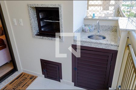 Sacada Gourmet de apartamento para alugar com 2 quartos, 64m² em Itacorubi, Florianópolis