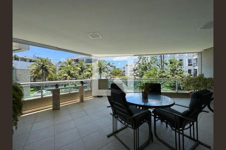 Varanda de apartamento à venda com 4 quartos, 180m² em Recreio dos Bandeirantes, Rio de Janeiro