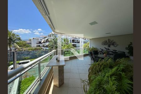 Varanda de apartamento à venda com 4 quartos, 180m² em Recreio dos Bandeirantes, Rio de Janeiro