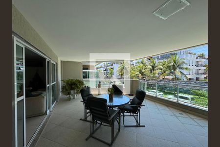 Varanda de apartamento à venda com 4 quartos, 180m² em Recreio dos Bandeirantes, Rio de Janeiro