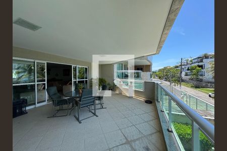 Varanda de apartamento à venda com 4 quartos, 180m² em Recreio dos Bandeirantes, Rio de Janeiro