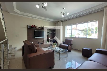 Sala de casa à venda com 3 quartos, 159m² em Vila Curuçá, Santo André