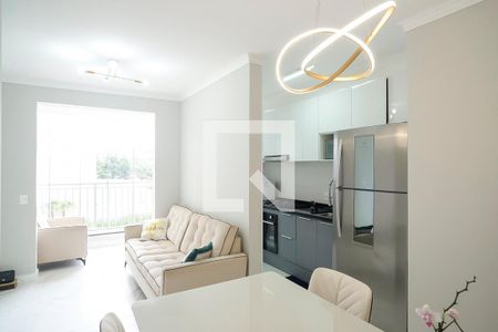 Sala de apartamento à venda com 2 quartos, 55m² em Rudge Ramos, São Bernardo do Campo