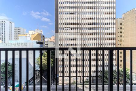 Varanda de kitnet/studio à venda com 1 quarto, 22m² em Vila Buarque, São Paulo