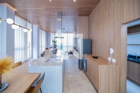 Apartamento para alugar com 36m², 1 quarto e 1 vaga Apartamento para alugar com 36m², 1 quarto e 1 vagaÁrea comum - Salão de festas