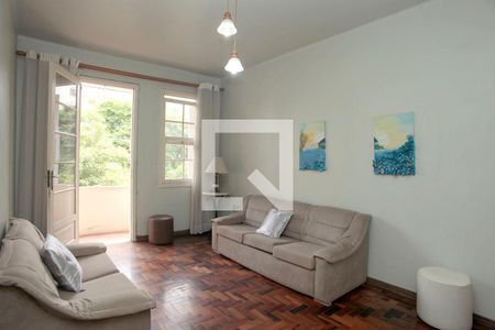 Sala de apartamento à venda com 3 quartos, 95m² em Santana, Porto Alegre