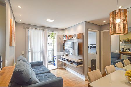 Sala de apartamento à venda com 2 quartos, 52m² em Jardim Olavo Bilac, São Bernardo do Campo