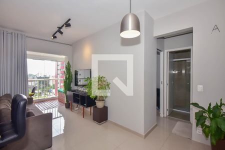 Sala de apartamento à venda com 1 quarto, 45m² em Morumbi, São Paulo