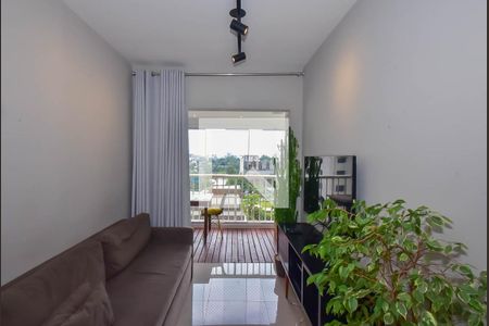 Sala de apartamento à venda com 1 quarto, 45m² em Morumbi, São Paulo