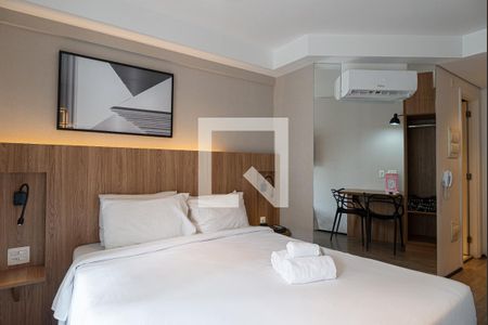 Sala/Quarto de kitnet/studio para alugar com 1 quarto, 20m² em Consolação, São Paulo