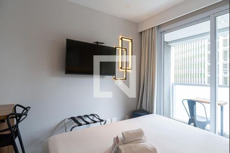 Sala/Quarto de kitnet/studio para alugar com 1 quarto, 20m² em Consolação, São Paulo