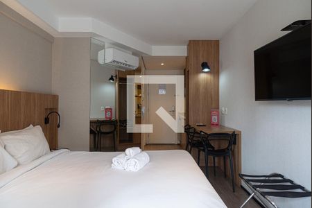 Sala/Quarto de kitnet/studio para alugar com 1 quarto, 20m² em Consolação, São Paulo