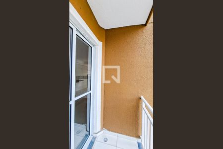 Varanda da Sala de apartamento para alugar com 2 quartos, 37m² em Vila Alzira, Guarulhos