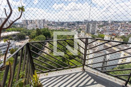 Varanda da sala  de apartamento para alugar com 3 quartos, 70m² em Vila Conceicao, Diadema