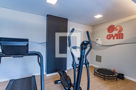 Apartamento para alugar com 38m², 2 quartos e 1 vaga Apartamento para alugar com 38m², 2 quartos e 1 vagaÁrea comum - Academia