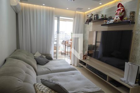 Sala de apartamento à venda com 3 quartos, 83m² em Jardim Zaira, Guarulhos