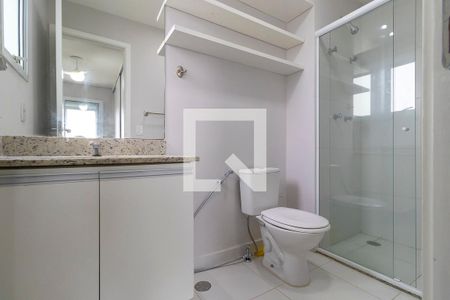 Banheiro da suíte de apartamento à venda com 3 quartos, 90m² em Jardim Belo Horizonte, Campinas