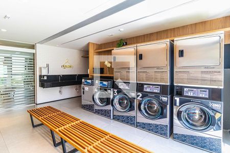 Apartamento à venda com 30m², 0 quarto e sem vagaÁrea comum - Lavanderia