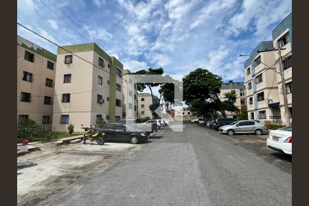 Apartamento para alugar com 70m², 3 quartos e 1 vagaFachada interna condomínio