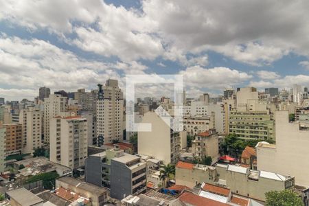Vista do Quarto de apartamento à venda com 1 quarto, 48m² em Santa Cecília, São Paulo