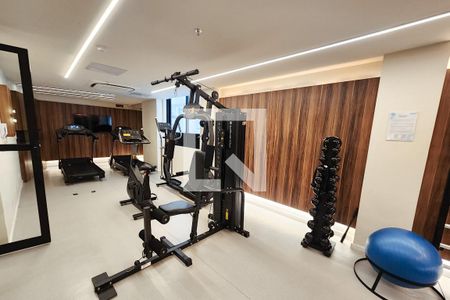 Apartamento à venda com 34m², 1 quarto e sem vaga Apartamento à venda com 34m², 1 quarto e sem vagaÁrea Comum - Academia