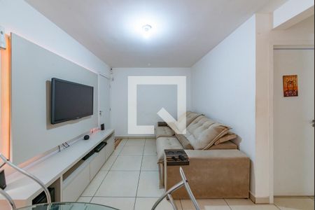 Sala de apartamento para alugar com 2 quartos, 50m² em Madre Gertrudes, Belo Horizonte
