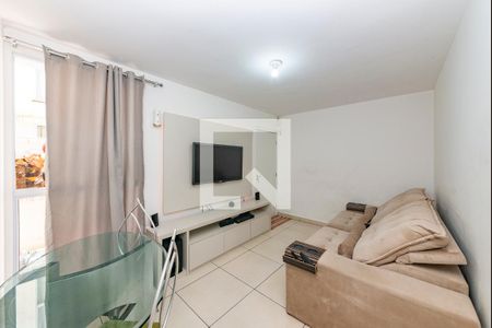 Sala de apartamento para alugar com 2 quartos, 50m² em Madre Gertrudes, Belo Horizonte